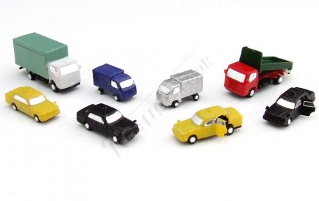 T Gauge CP-006 Painted Vehicles Set B