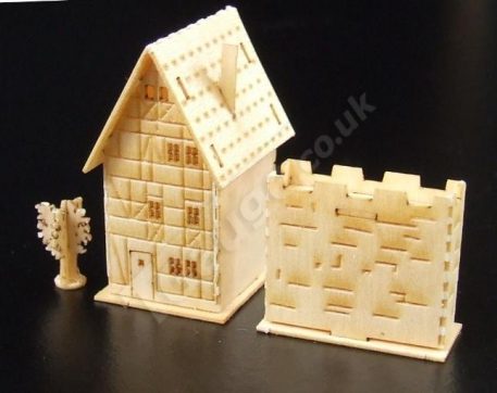 T Gauge B-079 Half Timbered House Kit