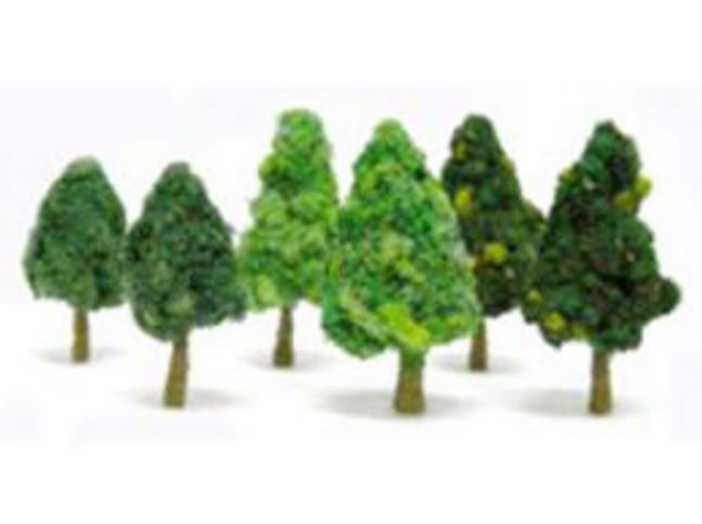 A-005A T Gauge 1:450 Autumnal Colored Trees Set of 6 