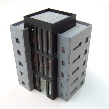 T Gauge B-102 Office Block Five Story Laser Cut Kit