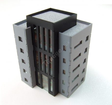 T Gauge B-102 Office Block Five Story Laser Cut Kit