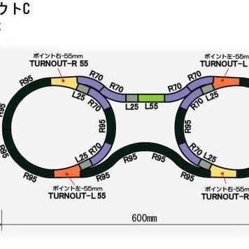 Rokuhan Z Scale Track Plan C