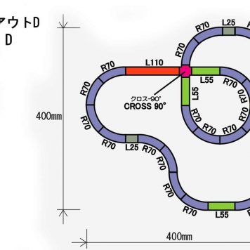 Rokuhan Z Scale Track Plan D