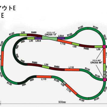 Rokuhan Z Scale Track Plan E