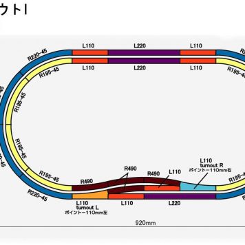 Rokuhan Z Scale Track Plan I