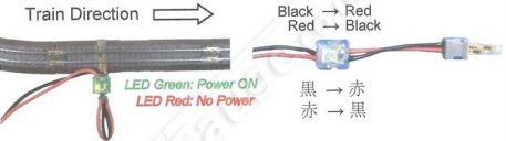 T Gauge E-009 One-way Power Cable B