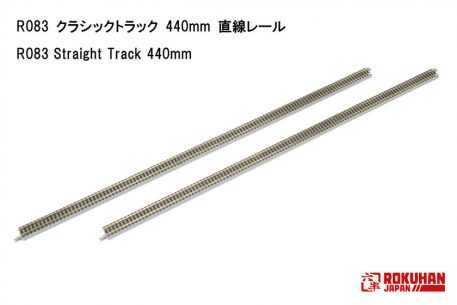 Rokuhan R083 Straight Track 440mm (2 Pcs)