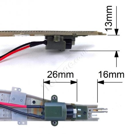 T Gauge Right Hand Electric Turnout