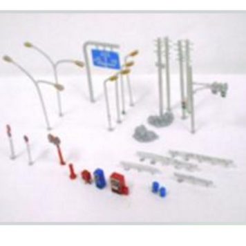 T Gauge Road Accessory Set