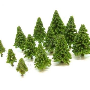 T Gauge A-103F Light Green Fir Trees