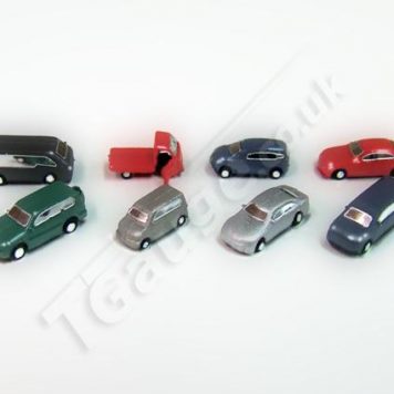 T Gauge CP-005 Painted Cars Set A