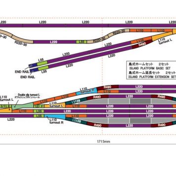Rokuhan Z Scale Track Plan AC