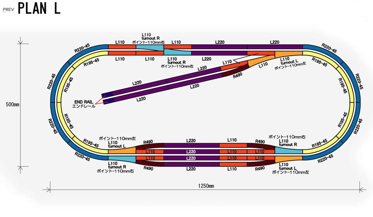 z gauge track plans