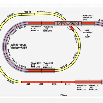 Rokuhan Z Scale Track Plan O