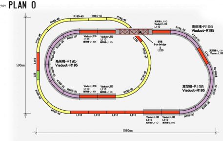 Rokuhan Z Scale Track Plan O