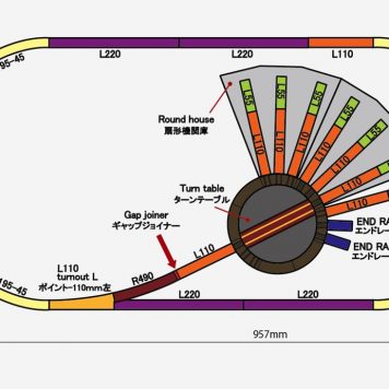 Rokuhan Z Scale Track Plan U