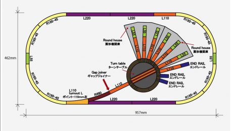 Rokuhan Z Scale Track Plan U