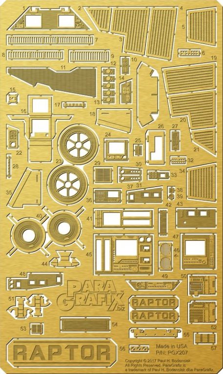 Paragrafix Raptor PGX207