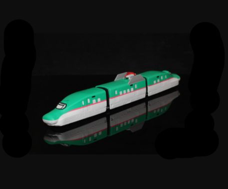 Rokuhan ST001-1 (Shells Only) E5 Type Shinkansen 3-Car Body Set Hayabusa