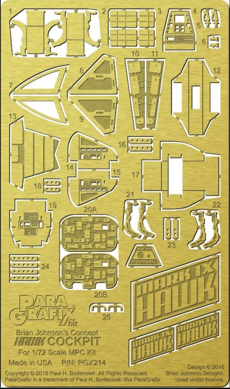 Paragrafix Brian Johnson's Concept Hawk Cockpit