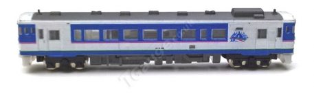 T Gauge JR KIHA 40 HIDAKA Line White with Blue Line