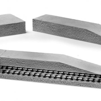 Z Scale Brick and Ramp scale