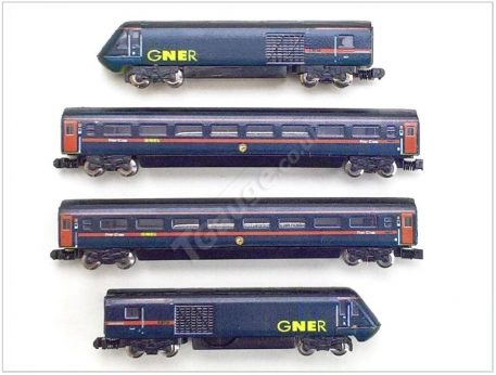 T Gauge GNER Inter-City 125 HST Starter Model Railway Set