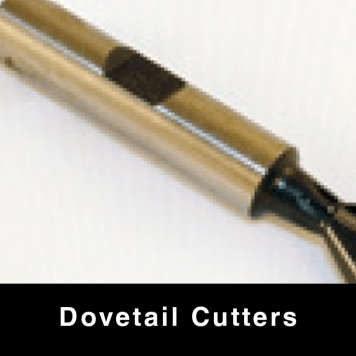 Dovetail Cutters - 3/8" Shank