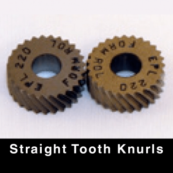 Straight Tooth Knurls