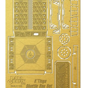 Klingon K'Tinga Shuttle Bay Photoetch Set