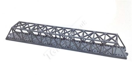 Grey Truss Bridge 160mm