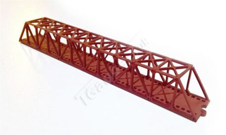 Red truss bridge 160mm