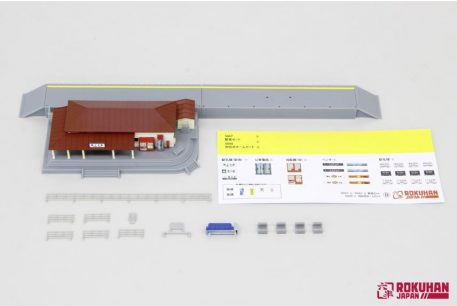 Rokuhan S047-2 Train Station (Red)