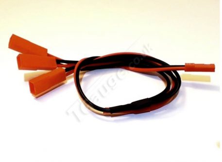 T Gauge 3 Way Power Splitter Cable E-123