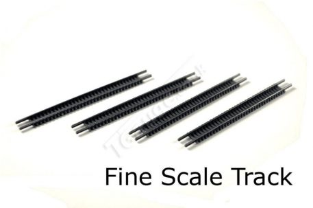T Gauge Fine Scale Straight Track 60mm RF 002 2