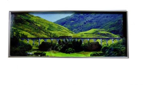 T Gauge S-075 Glenfinnan Viaduct Picture Frame Diorama
