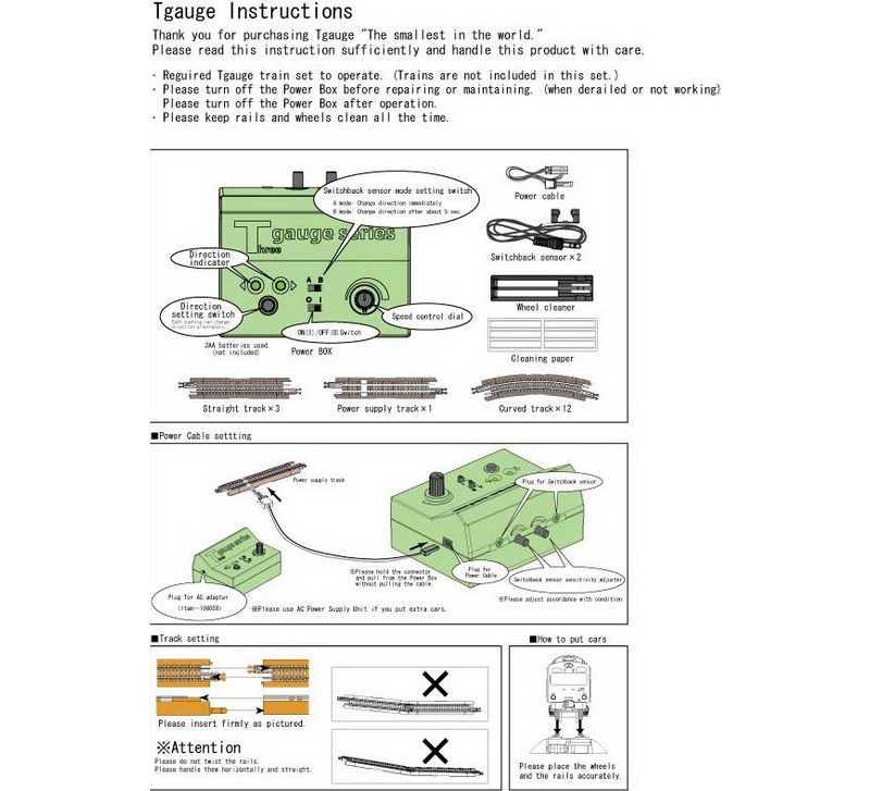 t gauge instructions