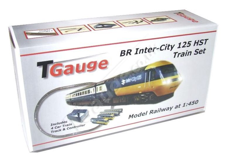 T Gauge BR Inter-City 125 HST Starter Set w/132.5mm Loop Track R-042/125