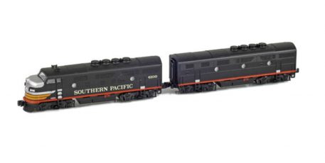 AZL Southern Pacific 62901-1 #6100-6100B Locomotive F3 A-B Set