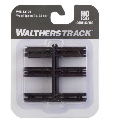 Walthers HO Wood Spacer Ties 24 pk
