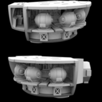 Discovery XD-1 Pod Bay PGX235 from Paragrafix 350 Scale