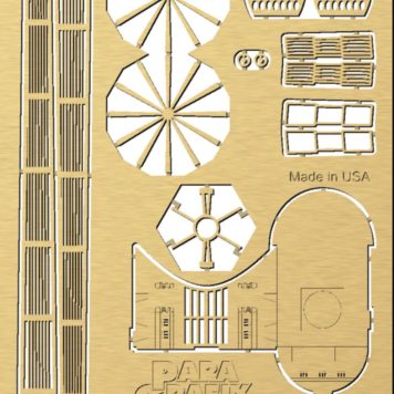 Paragrafix 1/1000 Scale Discovery Enterprise Photoetch Set PGX234