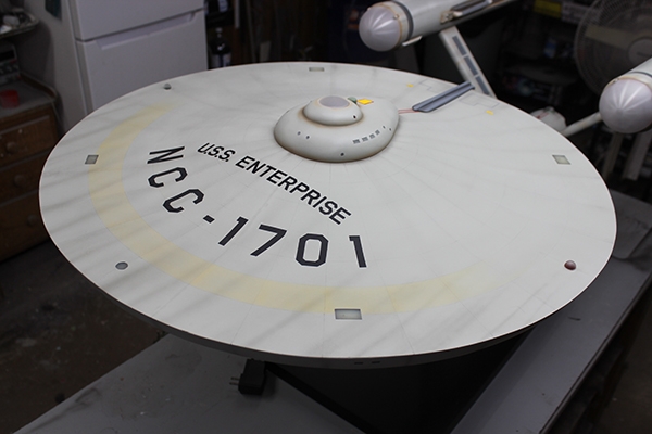 Finished 5foot Enterprise Model vcshobbies by jim small