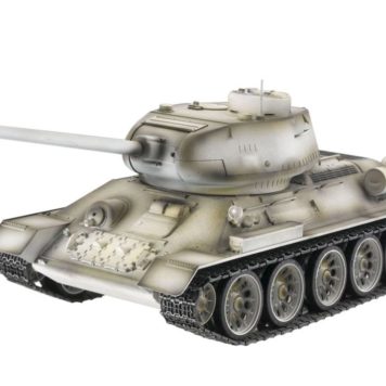 Taigen Tanks 1/16 Russian T-34/85 White Metal Edition Infrared 13033