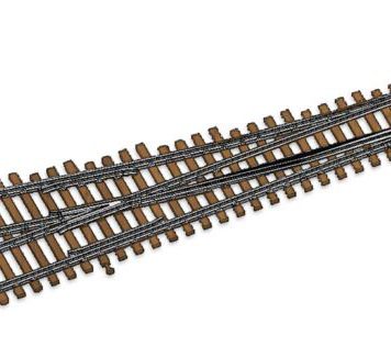 Walthers HO Scale Nickel Silver Number 5 Turnout Track, RH, Code 83, DCC Friendly 83016