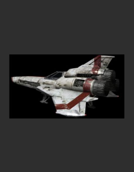 Battlestar Galactica SD Colonial Viper Mk II Fighter Snap Kit