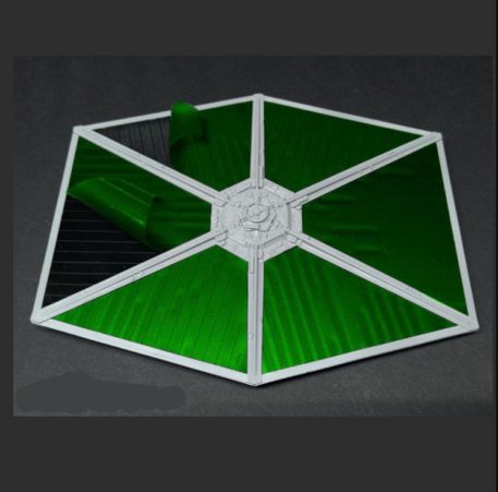 Green Strawberry 1/72 Star Wars Tie Starfighter Painting Mask for BANDAI Layout