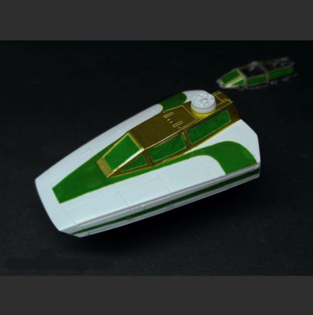 Green Strawberry 172 Star Wars Y Wing Starfighter Mask for BANDAI Built