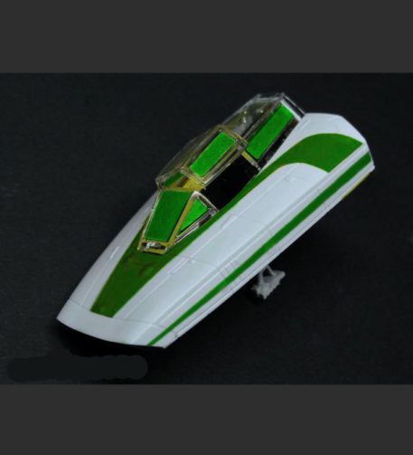 Green Strawberry 172 Star Wars Y Wing Starfighter Mask for BANDAI Built Side