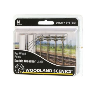 Woodland Scenics Double Crossbar US2251